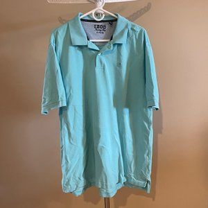Men's IZOD Short Sleeve Polo Shirt Size XL Pre-owned